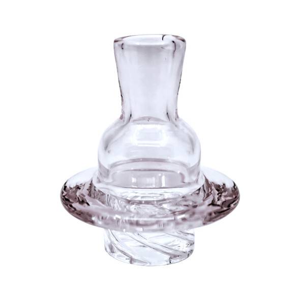 Spinner Carb Cap Clear: Vortex Dab Cap