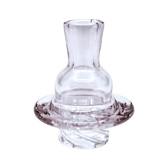 Spinner Carb Cap Clear: Vortex Dab Cap