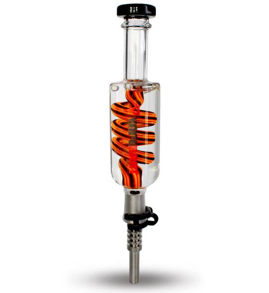 VapeBrat Glass Nectar Collector: Glycerin Dab Straw - VapeBrat 