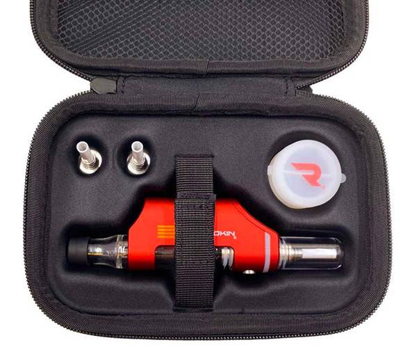 Rokin Dab Kit Case - Electric Nectar Collector Zipper Case: Black 