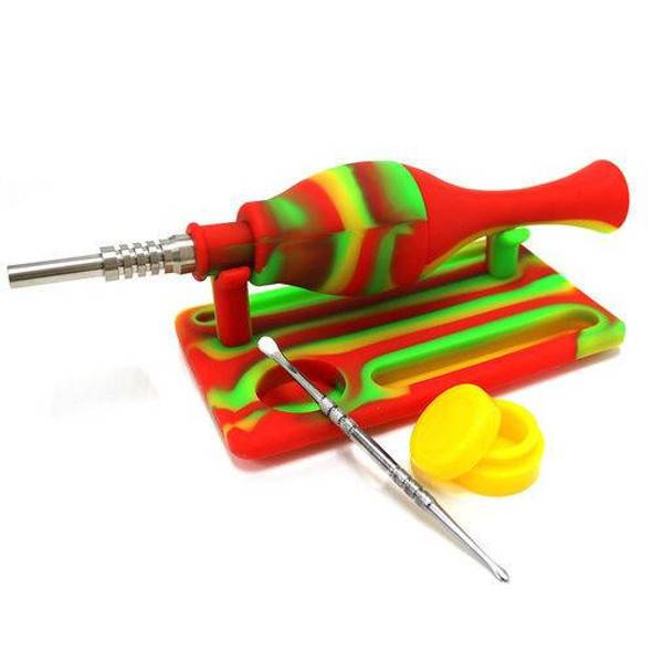  Silicone Nectar Collector 4 Piece Dabbing Kit 