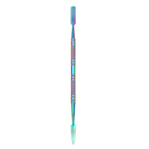 VapeBrat Dab Stick - XL Titanium Rainbow Dab Tool: 7 Inches 