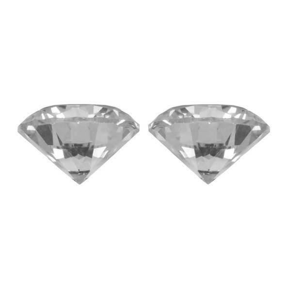 Preppy La Peui Terp Pearls Diamonds: 6mm Clear by Preppy La Peui - 2 Pieces 