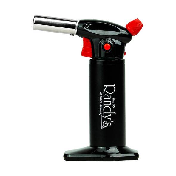 Randy's Dab Rig Torch: Randy's Fahrenheit Butane Torch - Black 