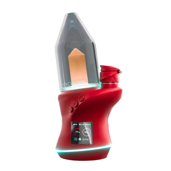  Focus V Carta 2: Bordeaux Dry and Wax Electric Dab Rig 