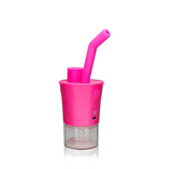 Waxmaid Electric Dab Rig Portable: Waxmaid Honey Cup E-Rig - Pink 