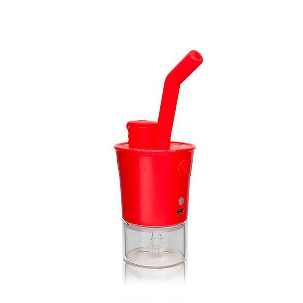 Waxmaid Portable Electric Dab Rig: Waxmaid Honey Cup E-Rig - Red 