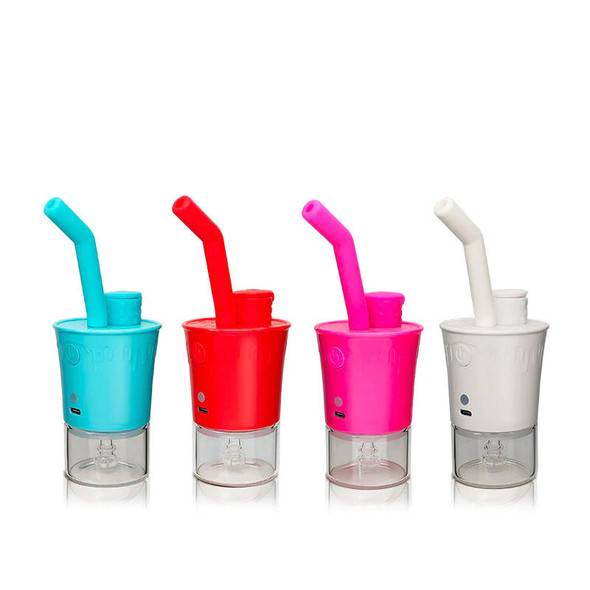 Waxmaid Portable Dab Rig Electric: Waxmaid Honey Cup E-Rig - Blue 