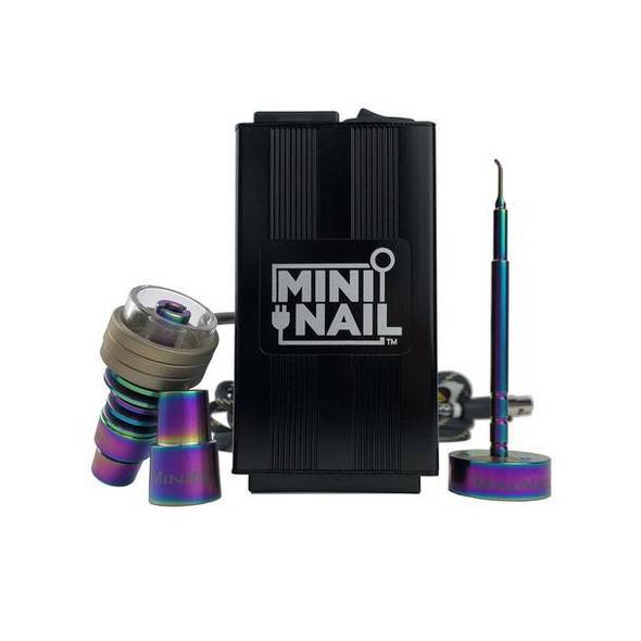 Mini Nail MiniNail - Complete Hybrid Deep Dish Nail Kit - Black 