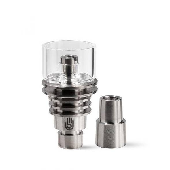 VapeBrat Dab Dish: 35mm Quartz Hybrid Nail Deep Dish for Enails 