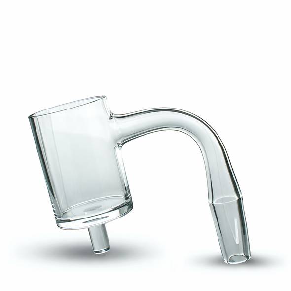 Quartz Enail Banger Vapebrat: 10mm Male 90 Degree 25mm Diameter