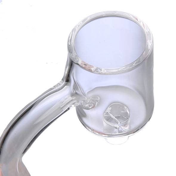 Quartz Enail Banger Vapebrat: 10mm Male 90 Degree 25mm Diameter