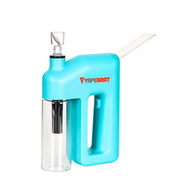 VapeBrat Electric Bong: Power Bubbler - Blue 