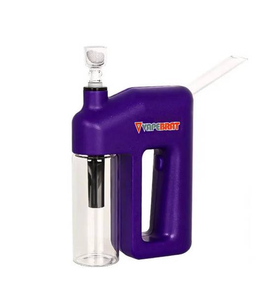 VapeBrat Electric Bong: Power Bubbler - Purple 