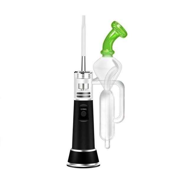 Leaf Buddi X-Enail Electric Rig Vaporizer Kit - Black Leaf Buddi X-Enail Electric Rig Vaporizer Kit - Black