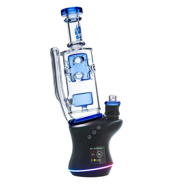 calibear Carta 2 Accessories Kit: Recycler Carta 2 Glass with Spinner Cap and 2 Terp Pearls 
