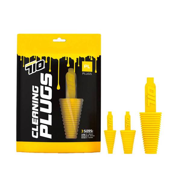  Formula 420: Cleaning Plugs 3 Count with Cleaning Caps - Yellow 