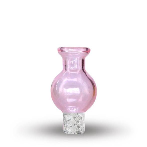 Pink Spinner Bubble Carb Cap 25mm: Pink