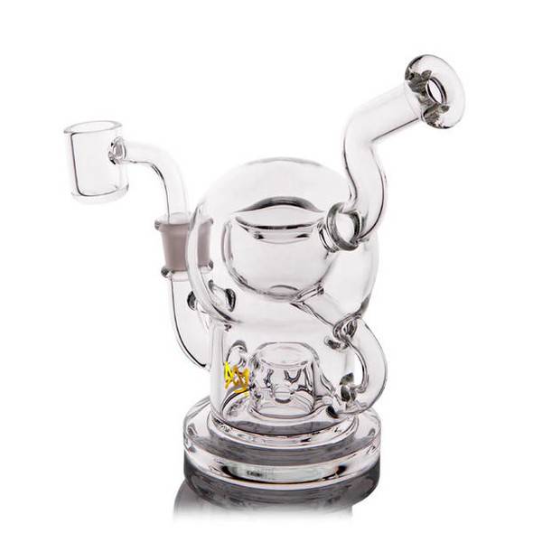 MJ Arsenal Glass Mini Dab Rig: Plasma Core Dab Rig Kit