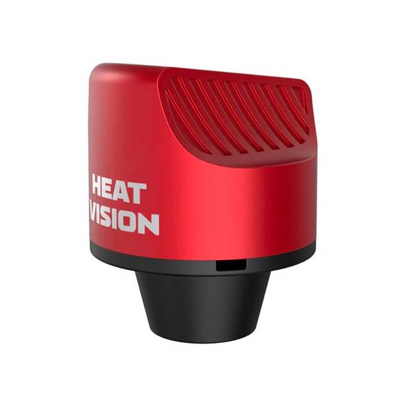 Yocan Heat Vision Red: Spinner Dab Cap and Dab Temperature Reader