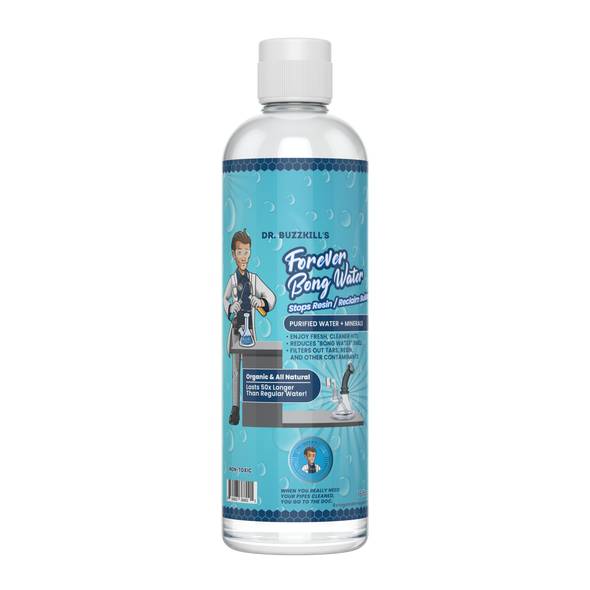 Dr. Buzzkill Forever Bong Water: Stop Reclaim Buildup 16oz