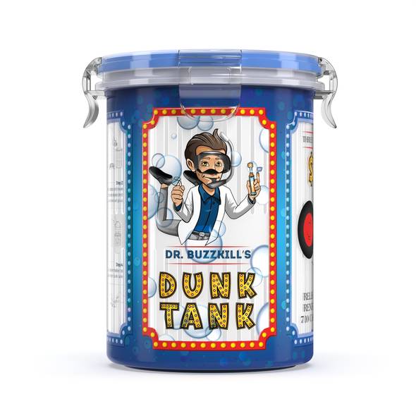 Dr. Buzzkill's Dunk Tank: Iso Soaking Basin with Strainer