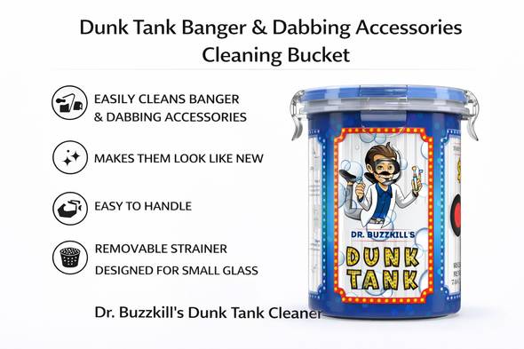 Dr. Buzzkill's Dunk Tank: Iso Soaking Basin with Strainer