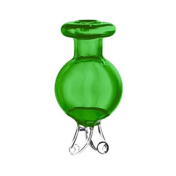 Spinner Bubble Carb Cap Dual Nozzle: Green