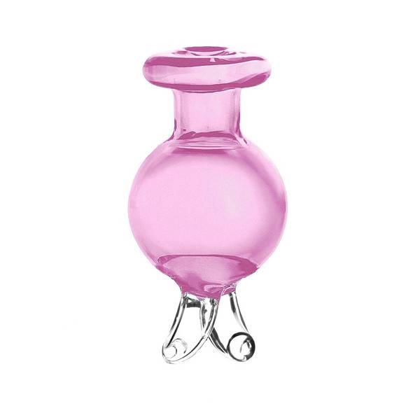 Spinner Bubble Carb Cap Dual Nozzle: Pink