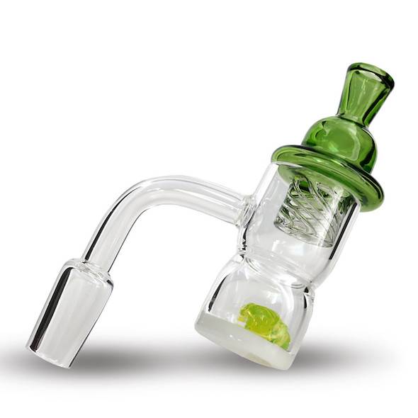 Opaque Splash Guard Banger Kit with Spinner Carb Cap and Terp Spinner