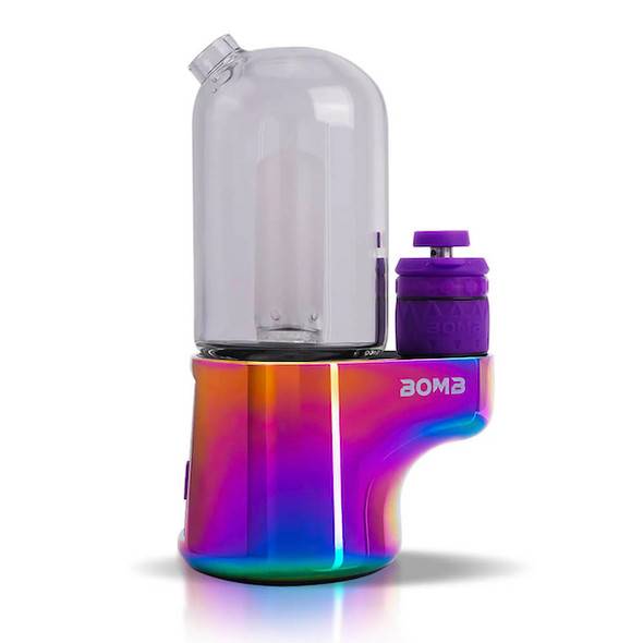 BOMB Pro Portable Electric Dab Rig: Rainbow