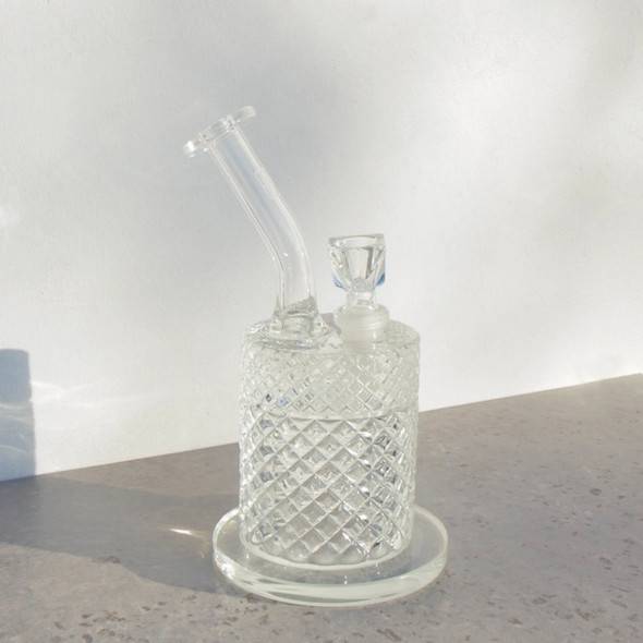 Jane West Bong Dab Rig: Clear Twenties Collection