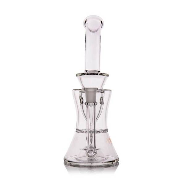 MJ Arsenal Glass Mini Dab Rig: BloopCycler Incycler Dab Rig Kit