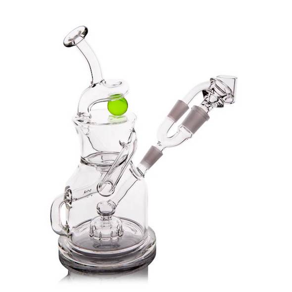 Dab Rig Mini - MJ Arsenal Recycler Rig Kit: The iLL-ien