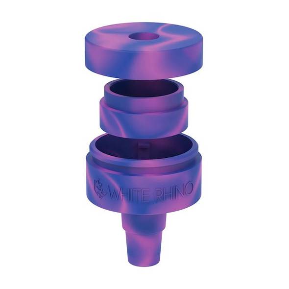 Reclaim It Silicone Reclaim Catcher 14mm-18mm: Blue Purple