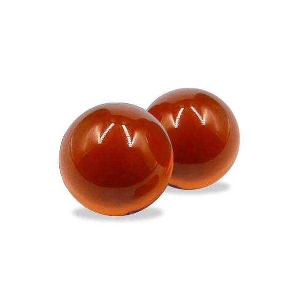 6mm Amber Terp Pearl Banger Bead 2 Piece