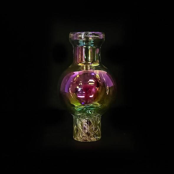 Spinner Bubble Carb Cap with Two Terp Pearls - 25mm