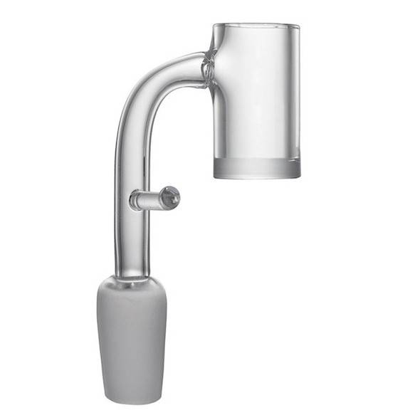 Enail Quartz Banger: 14mm Male 90 Degree 20mm Dia for Enail Dabbing Coil Heaters