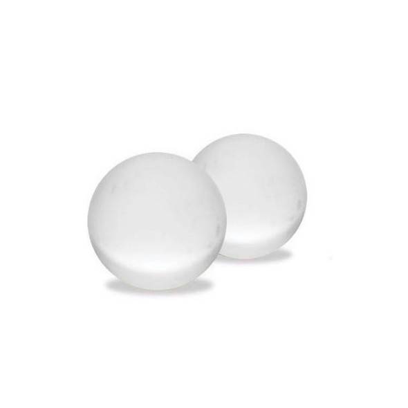 3mm Quartz Terp Pearl Banger Bead - Clear 2 Pieces