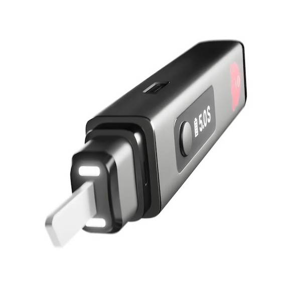Bear Quartz Trio: Hot Knife Dab Temp Reader - Black