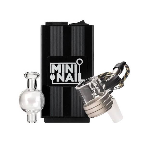 MiniNail Enail Dab Kit 25mm Quartz Banger Enail Dab Kit - Black