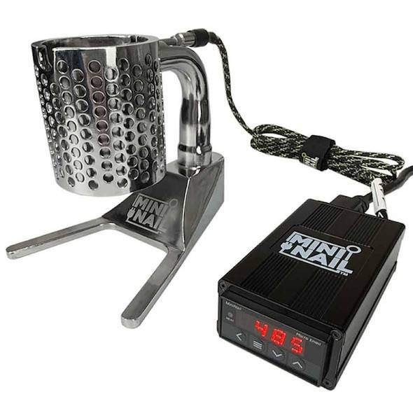 MiniNail Coil Caddy Enail with E-Nail Controller Box: Black