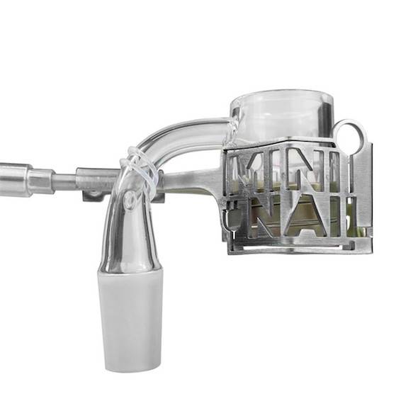 MiniNail Electric Dab Nail Coil Guard: Silver for 25mm Enail Coils