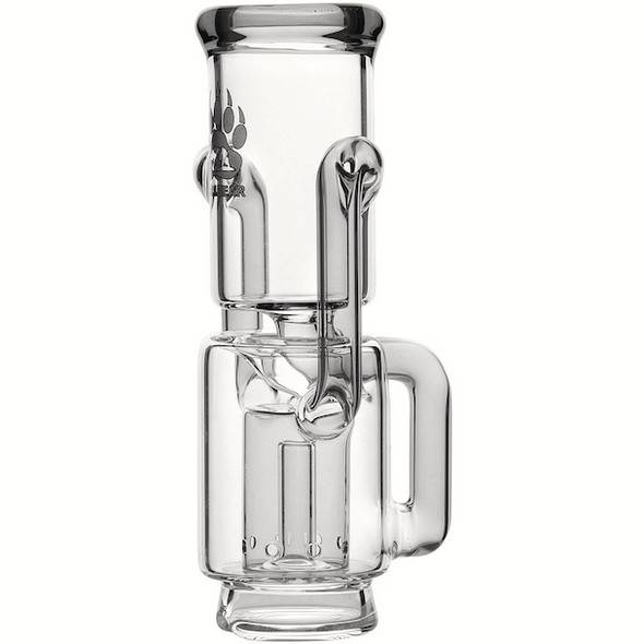 Carta 2 Recycler: Triple Uptake Recycler Glass Top - Black