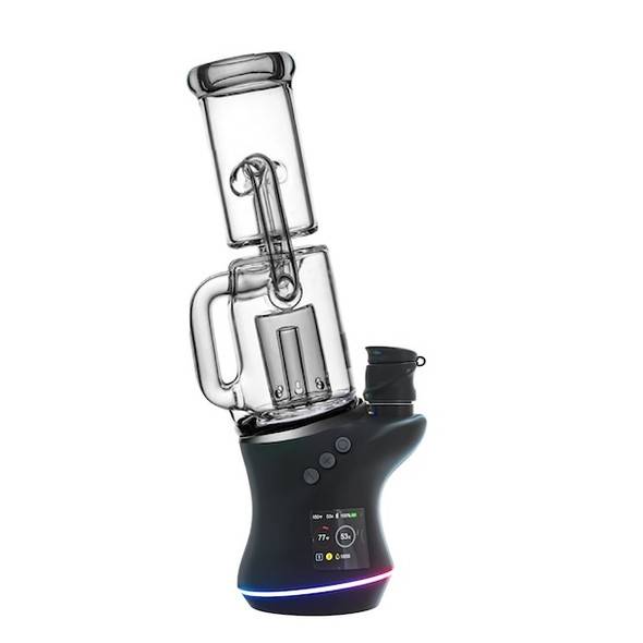 Carta 2 Glass: Triple Uptake Recycler Glass Top - Black