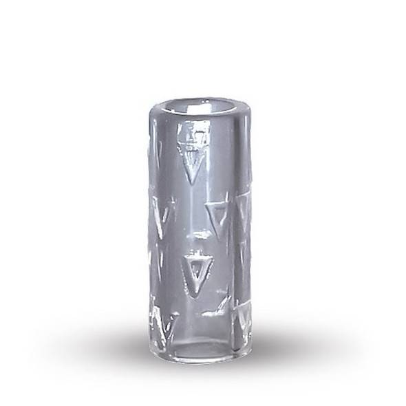 Quartz Terp Pillar Etched Hollow: 15mm - 1 Piece VapeBrat