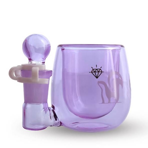 Purple Glass Dab Station for Iso - Preppy La' Peui