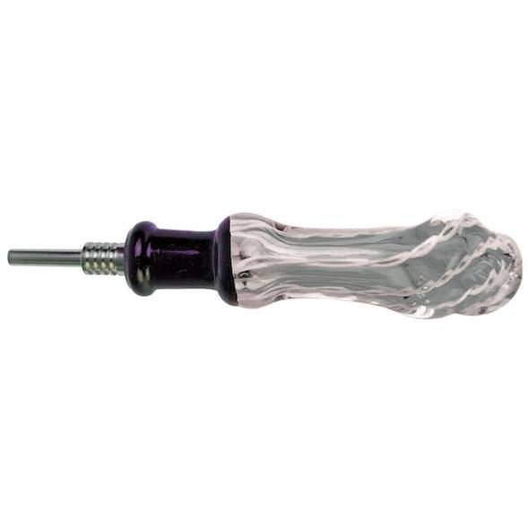 3" Twisted Nectar Collector with 10mm Titanium Tip - Smoke 3" Twisted Nectar Collector with 10mm Titanium Tip - Smoke