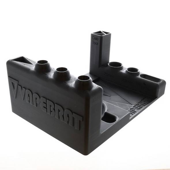 Enail Dab Station with Iso Jar and Dunk Tank: Black - VapeBrat Enail Dab Station with Iso Jar and Dunk Tank: Black - VapeBrat