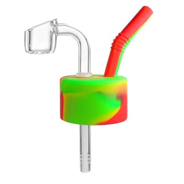 Soda Can Bong: Pop Top - Rasta